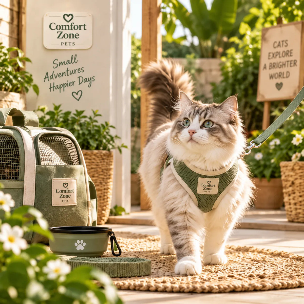 Cat Walking & Outdoor