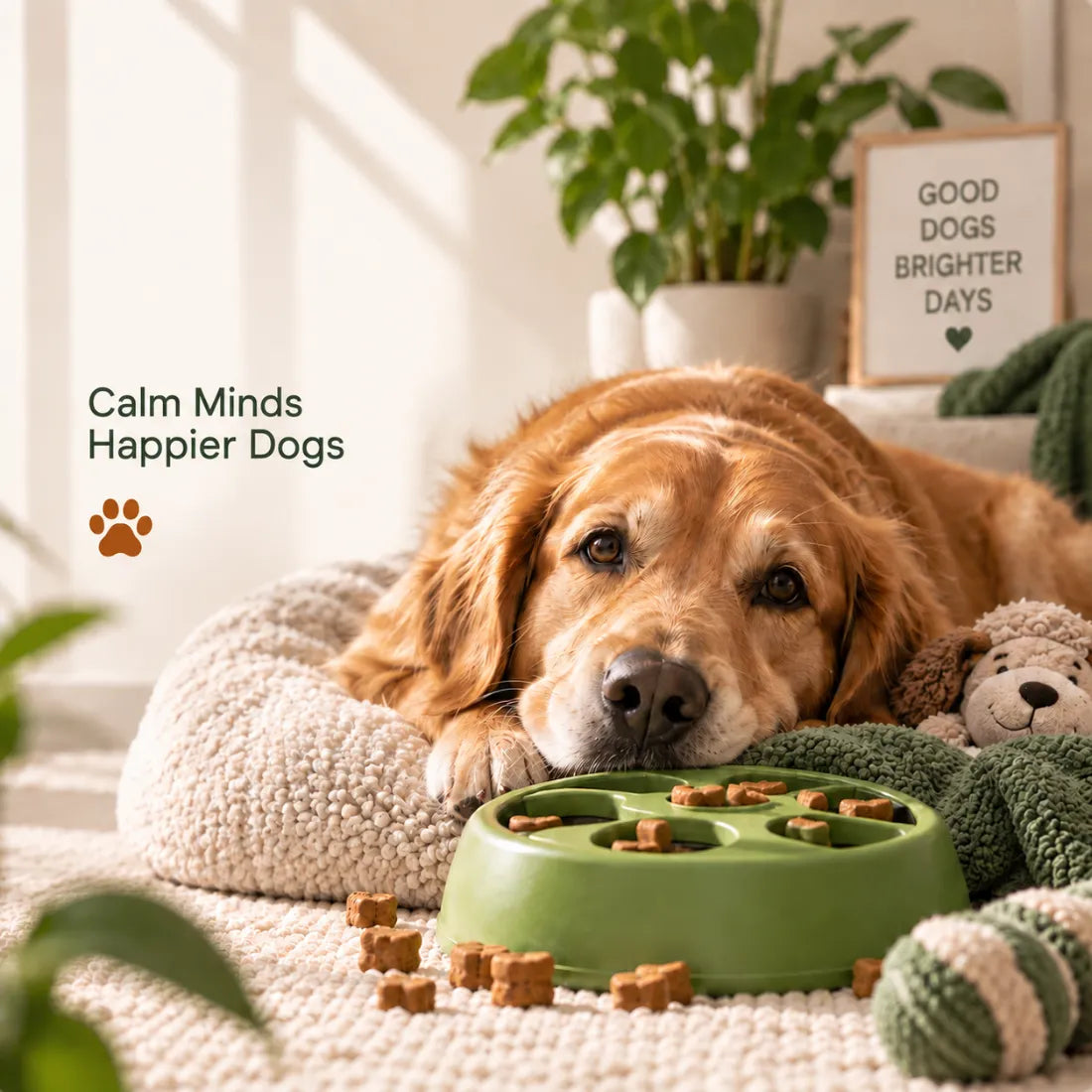 Comfort Zone Pets calming dog toys and enrichment products designed to support relaxation and mental stimulation.
