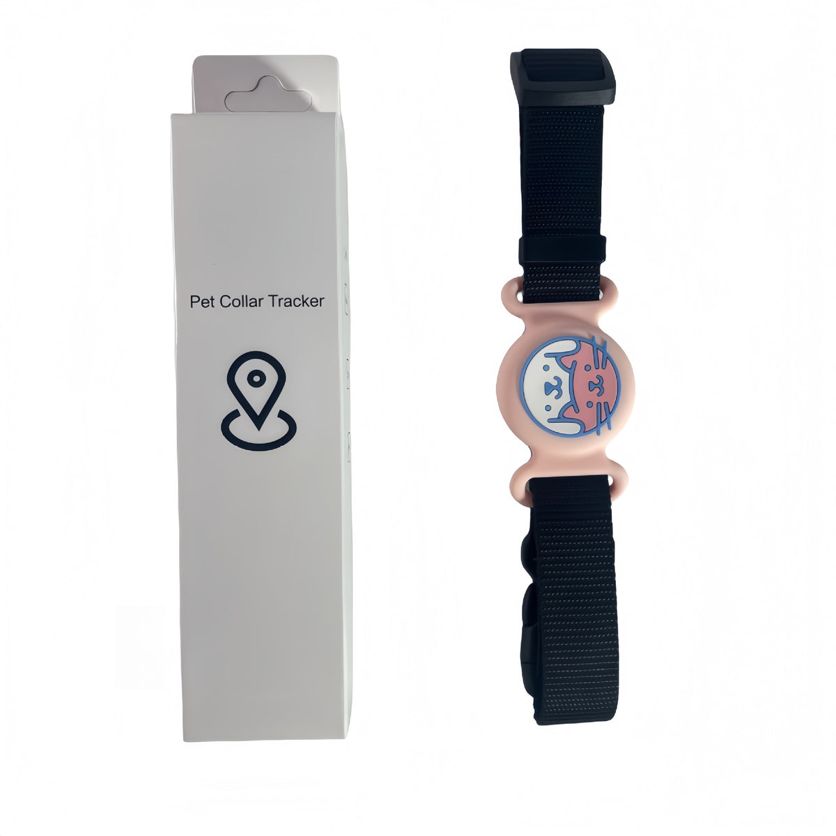 Waterproof Find My pet collar tag, product photo