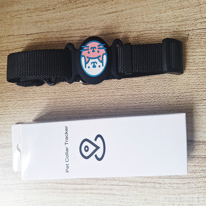 Find My pet collar shown in blue