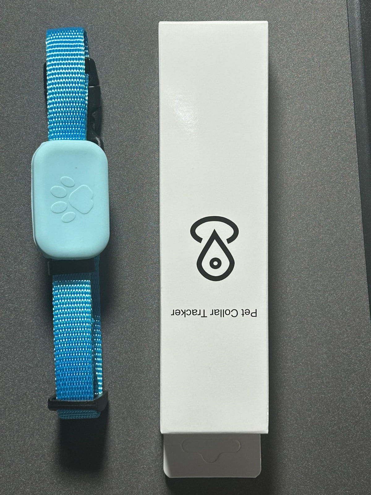 Find My pet collar tag shown in an additional color