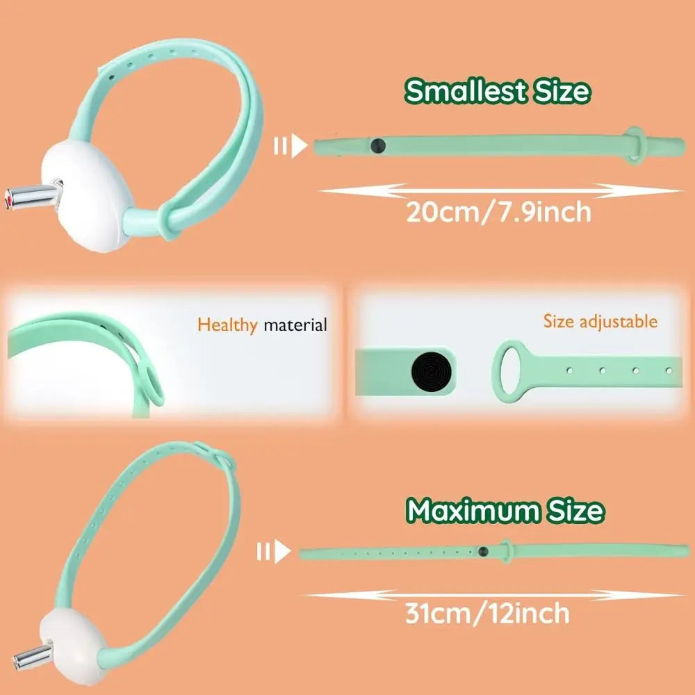 Interactive LED Cat Laser Collar | Rechargeable Light-Up Cat Toy for Indoor Cats